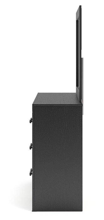 Broachmyn Dresser and Mirror - Dimensional Outlet Furniture (Oakland, CA)