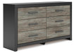 Broachmyn Dresser and Mirror - Dimensional Outlet Furniture (Oakland, CA)