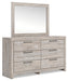 Broachmyn Dresser and Mirror - Dimensional Outlet Furniture (Oakland, CA)