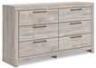 Broachmyn Dresser and Mirror - Dimensional Outlet Furniture (Oakland, CA)