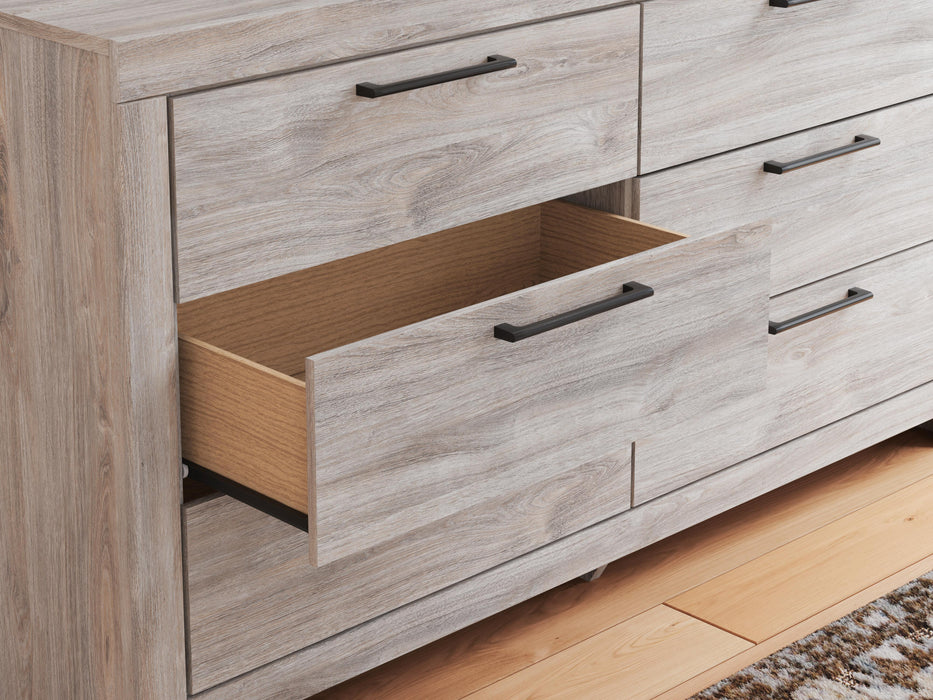 Broachmyn Dresser and Mirror - Dimensional Outlet Furniture (Oakland, CA)