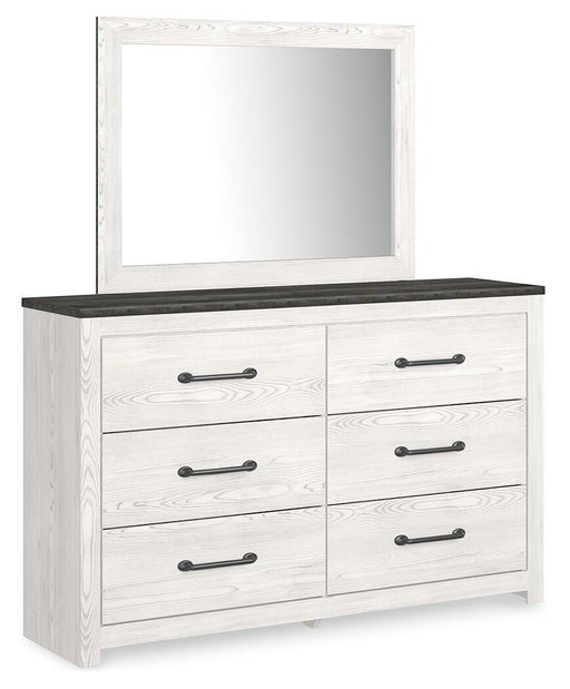 Gerridan Dresser and Mirror - Dimensional Outlet Furniture (Oakland, CA)
