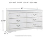 Anarasia Dresser - Dimensional Outlet Furniture (Oakland, CA)