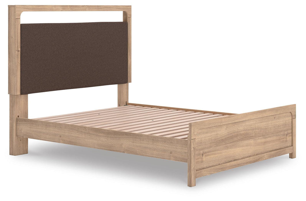 Kinlanni Upholstered Bed - Dimensional Outlet Furniture (Oakland, CA)