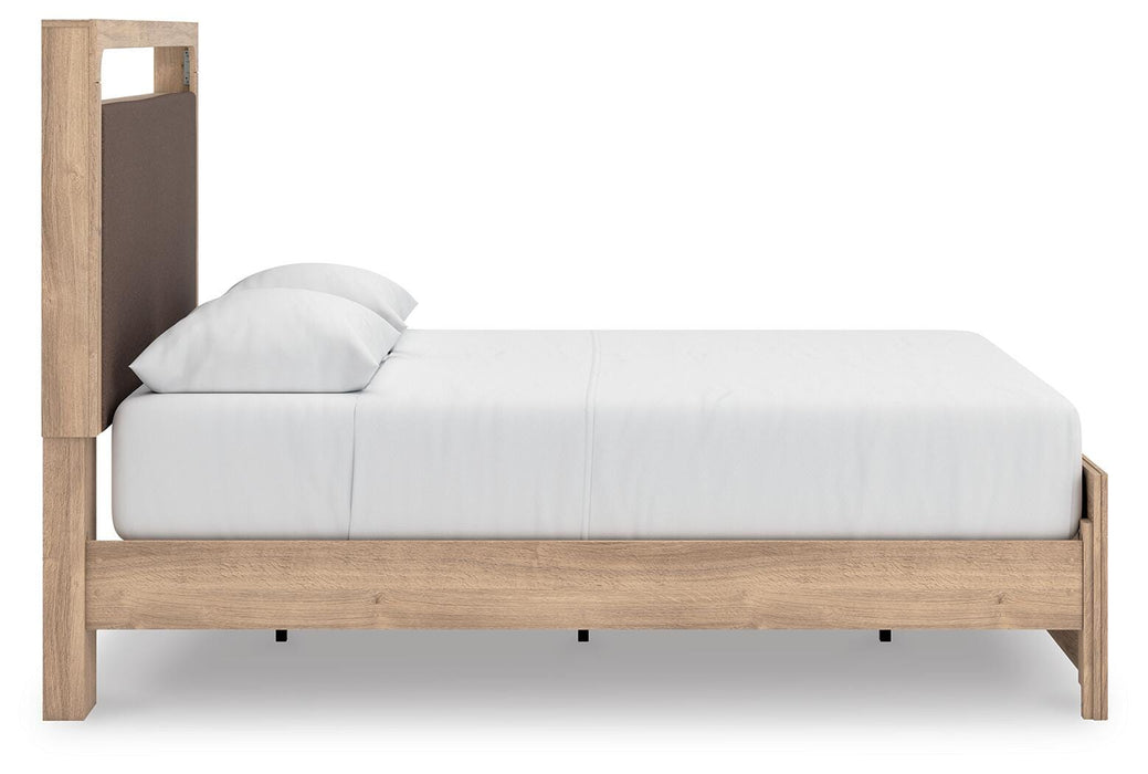 Kinlanni Upholstered Bed - Dimensional Outlet Furniture (Oakland, CA)
