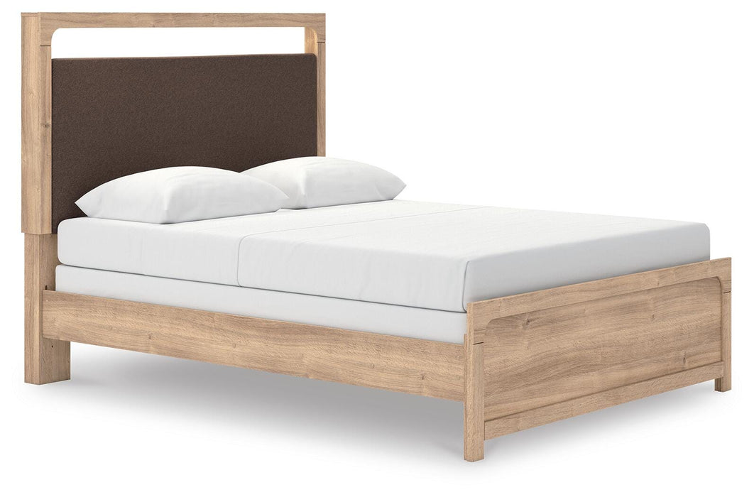 Kinlanni Upholstered Bed - Dimensional Outlet Furniture (Oakland, CA)