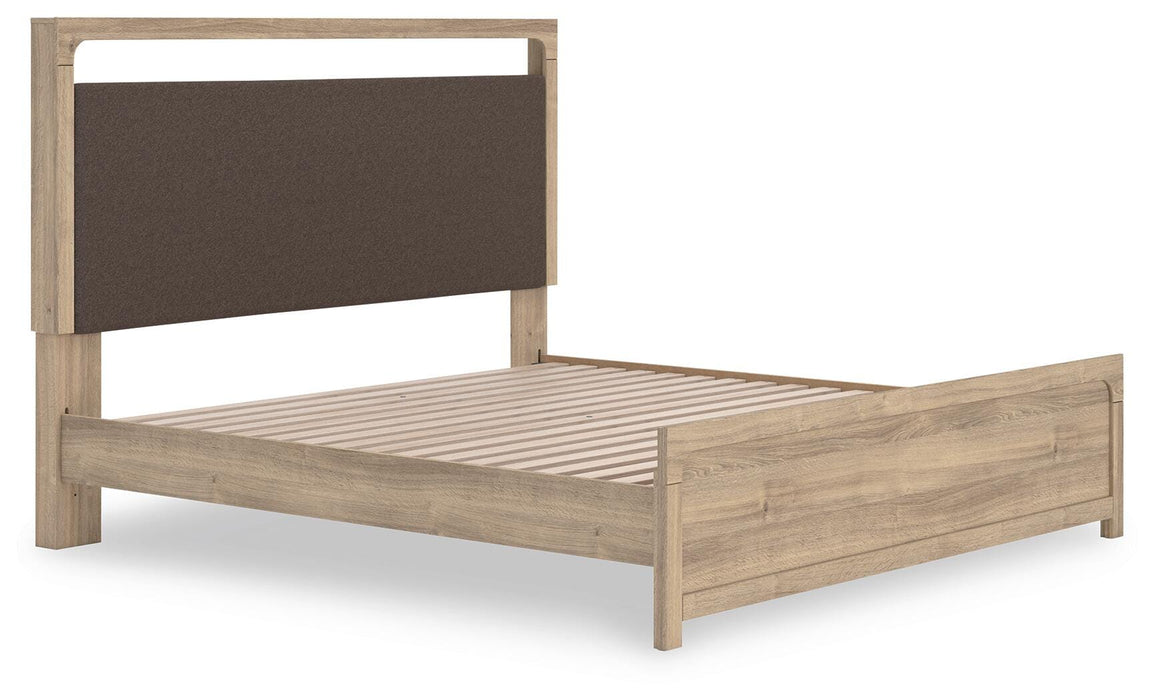Kinlanni Upholstered Bed - Dimensional Outlet Furniture (Oakland, CA)