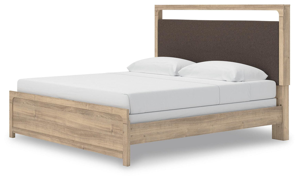 Kinlanni Upholstered Bed - Dimensional Outlet Furniture (Oakland, CA)