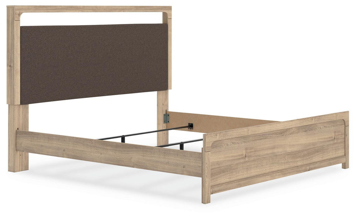 Kinlanni Upholstered Bed - Dimensional Outlet Furniture (Oakland, CA)