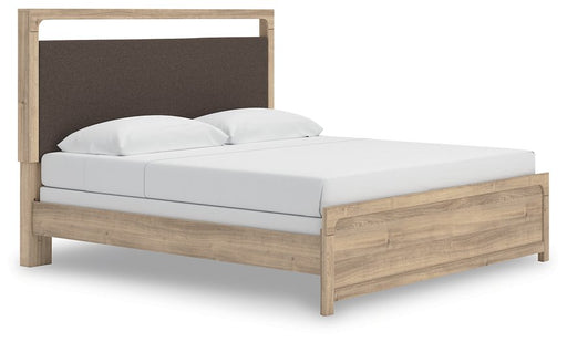 Kinlanni Upholstered Bed - Dimensional Outlet Furniture (Oakland, CA)