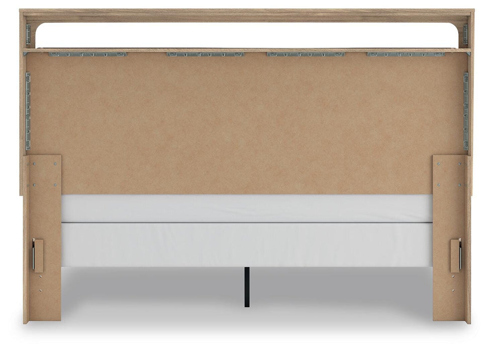 Kinlanni Upholstered Bed - Dimensional Outlet Furniture (Oakland, CA)