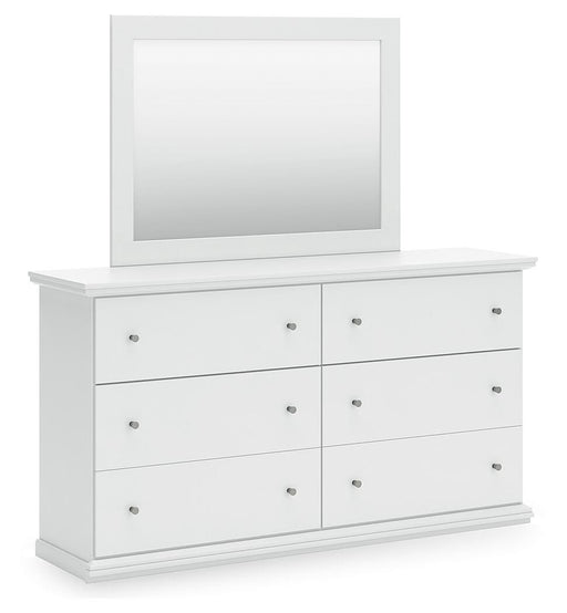 Bostwick Shoals Dresser and Mirror - Dimensional Outlet Furniture (Oakland, CA)