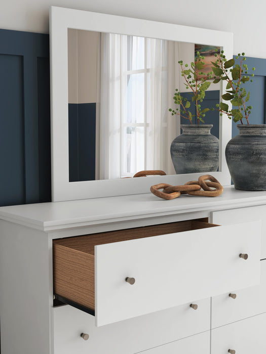 Bostwick Shoals Dresser and Mirror - Dimensional Outlet Furniture (Oakland, CA)