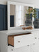 Bostwick Shoals Dresser and Mirror - Dimensional Outlet Furniture (Oakland, CA)