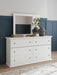 Bostwick Shoals Dresser and Mirror - Dimensional Outlet Furniture (Oakland, CA)