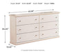 Bostwick Shoals Youth Dresser - Dimensional Outlet Furniture (Oakland, CA)