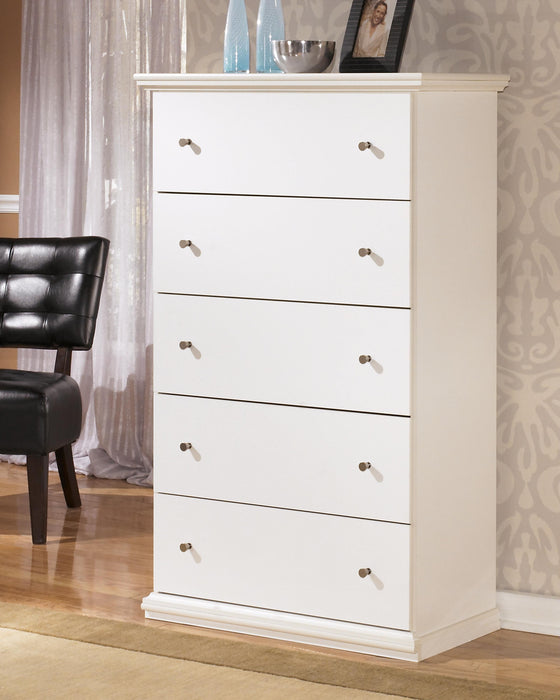 Bostwick Shoals Youth Chest of Drawers - Dimensional Outlet Furniture (Oakland, CA)