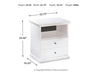 Bostwick Shoals Nightstand - Dimensional Outlet Furniture (Oakland, CA)