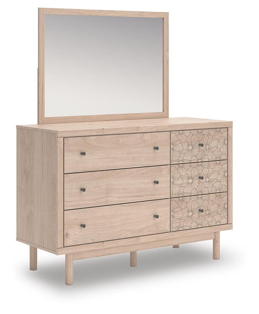 Arloster Dresser and Mirror - Dimensional Outlet Furniture (Oakland, CA)
