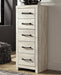 Cambeck Narrow Chest of Drawers - Dimensional Outlet Furniture (Oakland, CA)
