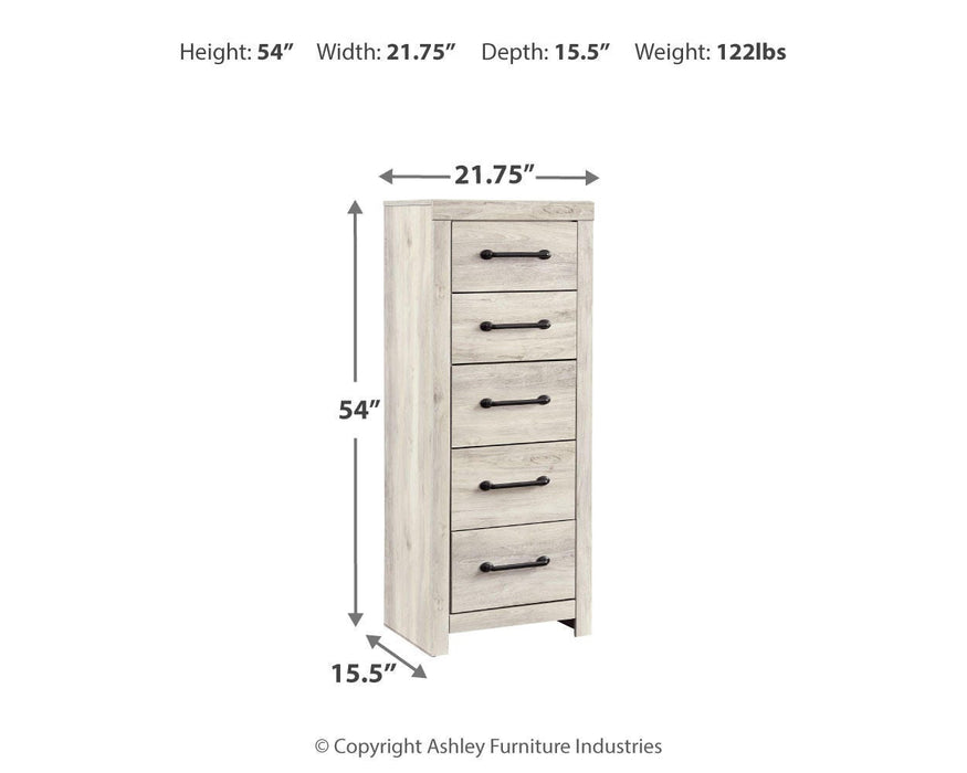 Cambeck Narrow Chest of Drawers - Dimensional Outlet Furniture (Oakland, CA)