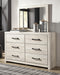 Cambeck Dresser and Mirror - Dimensional Outlet Furniture (Oakland, CA)