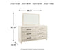 Cambeck Dresser and Mirror - Dimensional Outlet Furniture (Oakland, CA)