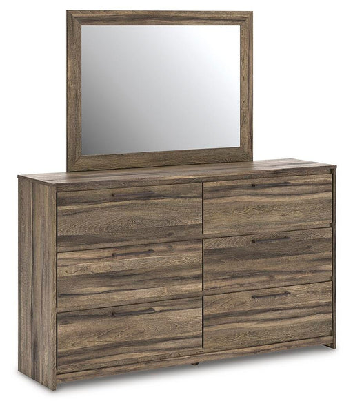 Elbrim Dresser and Mirror - Dimensional Outlet Furniture (Oakland, CA)