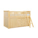 Bartly-(5) Low Loft Bunk with Bookcase and Dresser image