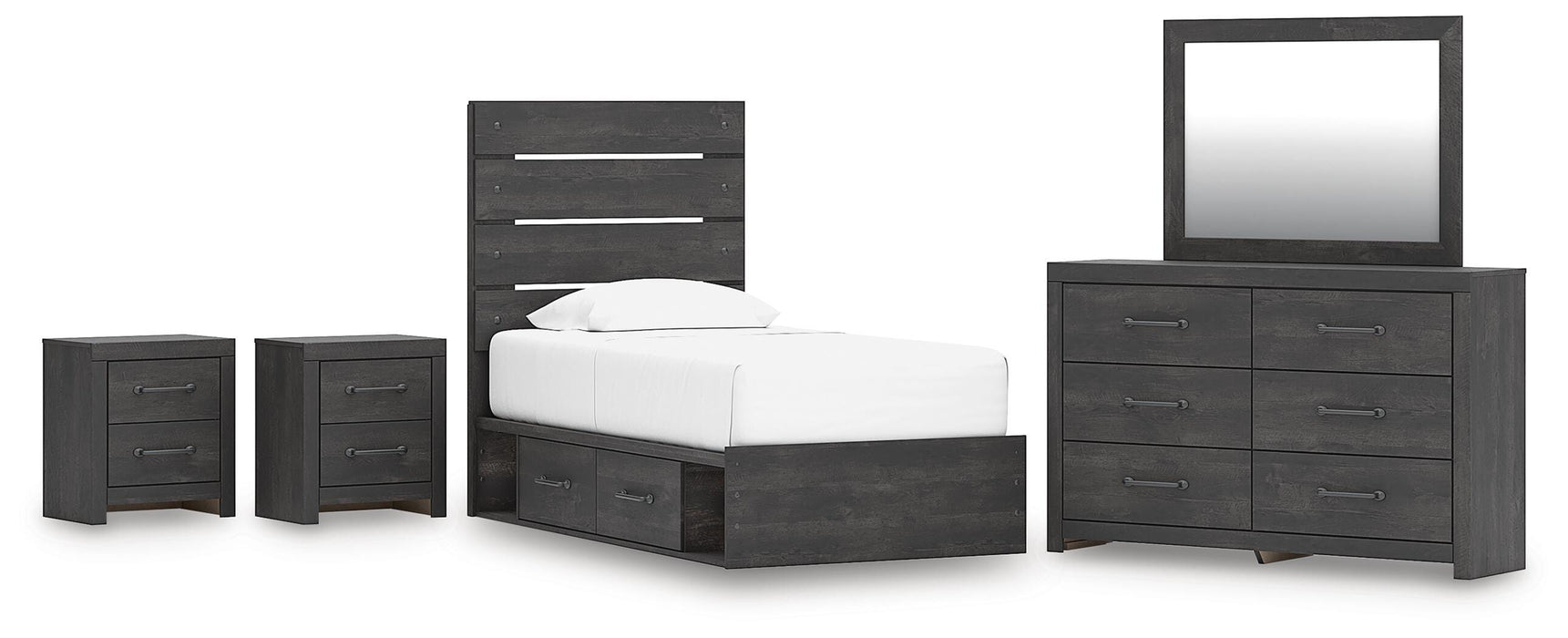 Hollivern Bedroom Set - Dimensional Outlet Furniture (Oakland, CA)