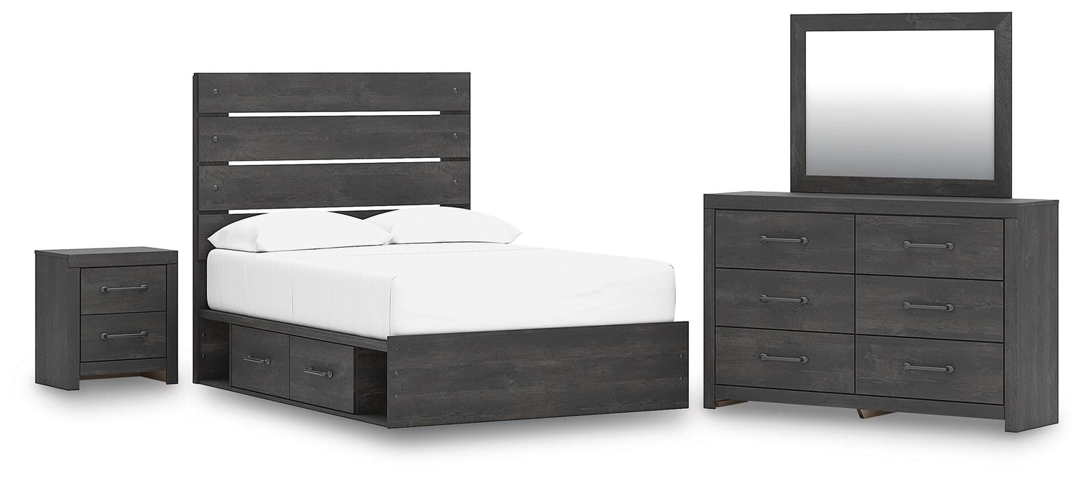 Hollivern Bedroom Set - Dimensional Outlet Furniture (Oakland, CA)