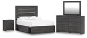 Hollivern Bedroom Set - Dimensional Outlet Furniture (Oakland, CA)
