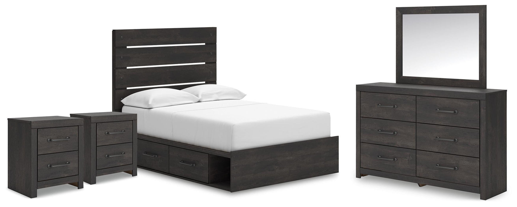 Hollivern Bedroom Set - Dimensional Outlet Furniture (Oakland, CA)