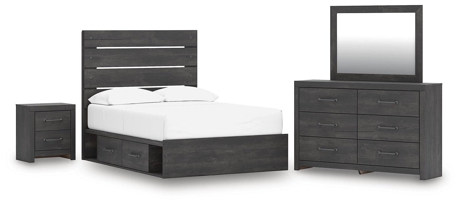 Hollivern Bedroom Set - Dimensional Outlet Furniture (Oakland, CA)