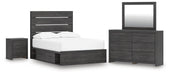 Hollivern Bedroom Set - Dimensional Outlet Furniture (Oakland, CA)