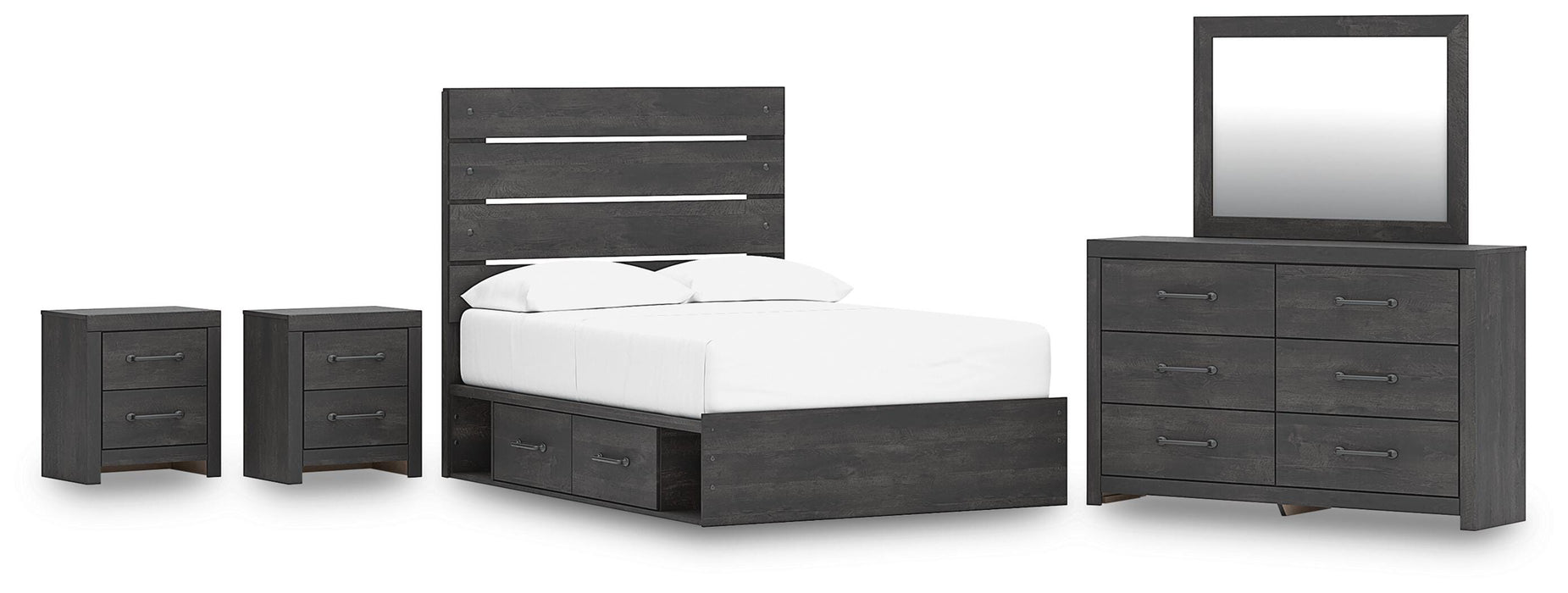 Hollivern Bedroom Set - Dimensional Outlet Furniture (Oakland, CA)