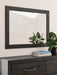 Hollivern Dresser and Mirror - Dimensional Outlet Furniture (Oakland, CA)