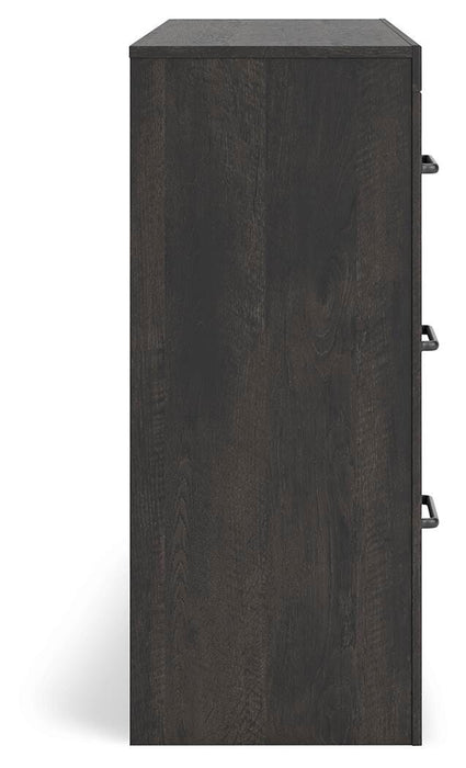 Hollivern Dresser and Mirror - Dimensional Outlet Furniture (Oakland, CA)