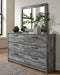 Baystorm Dresser and Mirror - Dimensional Outlet Furniture (Oakland, CA)