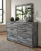Baystorm Dresser and Mirror - Dimensional Outlet Furniture (Oakland, CA)
