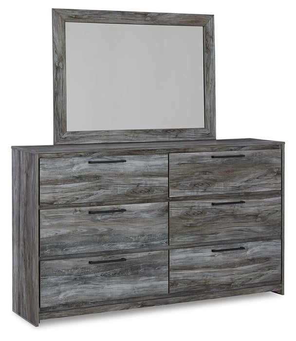 Baystorm Dresser and Mirror - Dimensional Outlet Furniture (Oakland, CA)