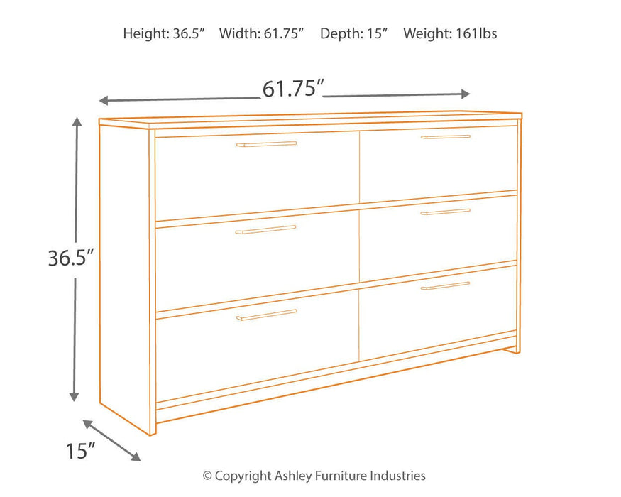 Baystorm Dresser - Dimensional Outlet Furniture (Oakland, CA)