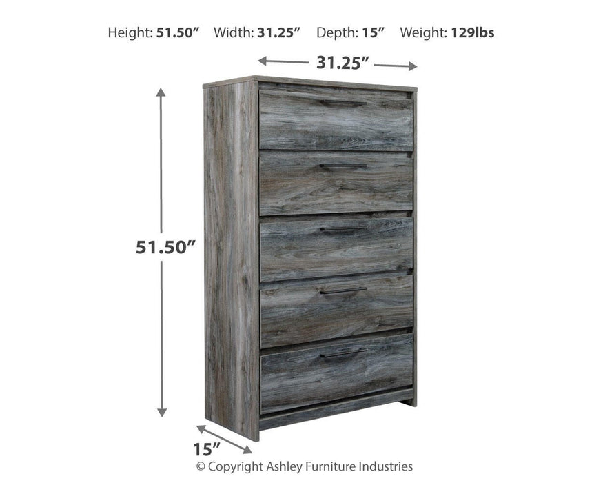 Baystorm Chest of Drawers - Dimensional Outlet Furniture (Oakland, CA)