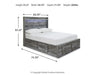 Baystorm Storage Bed - Dimensional Outlet Furniture (Oakland, CA)