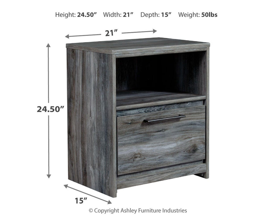 Baystorm Nightstand - Dimensional Outlet Furniture (Oakland, CA)