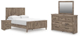 Rusticott Bedroom Set - Dimensional Outlet Furniture (Oakland, CA)