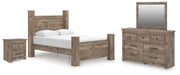 Rusticott Bedroom Set - Dimensional Outlet Furniture (Oakland, CA)