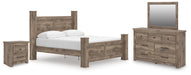Rusticott Bedroom Set - Dimensional Outlet Furniture (Oakland, CA)
