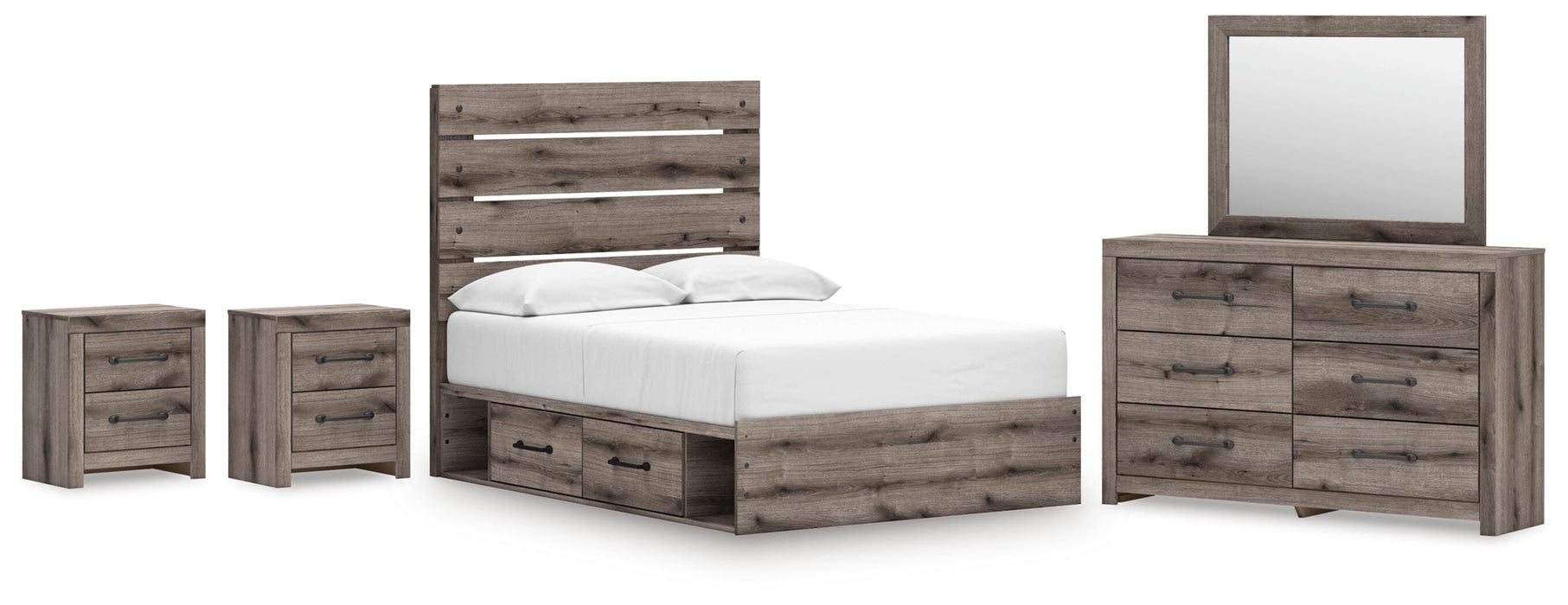 Graystorm Bedroom Set - Dimensional Outlet Furniture (Oakland, CA)