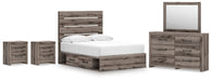 Graystorm Bedroom Set - Dimensional Outlet Furniture (Oakland, CA)